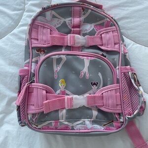 Pottery Barn Ballet Dancer Backpack - Pink and Gray